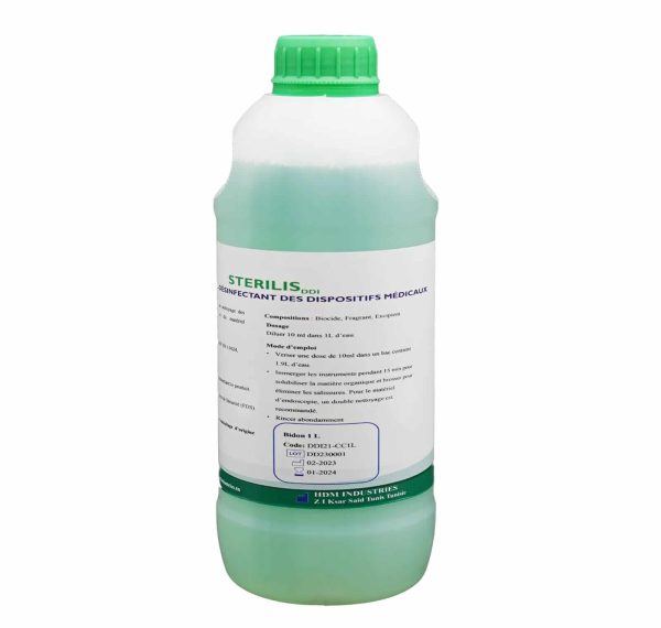 STERILIS DDI DÉTERGENT/PRÉ-DÉSINFECTANT CONCENTRÉ (REF: DDI 21-CC 1L / DDI 21-CC 5L)